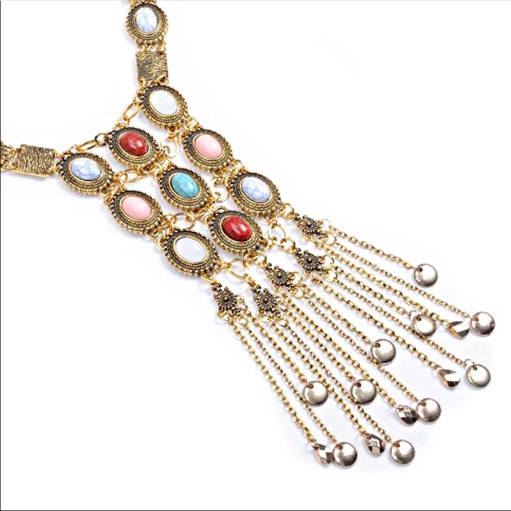 Beautiful bohemian necklace - Picture 3 of 3